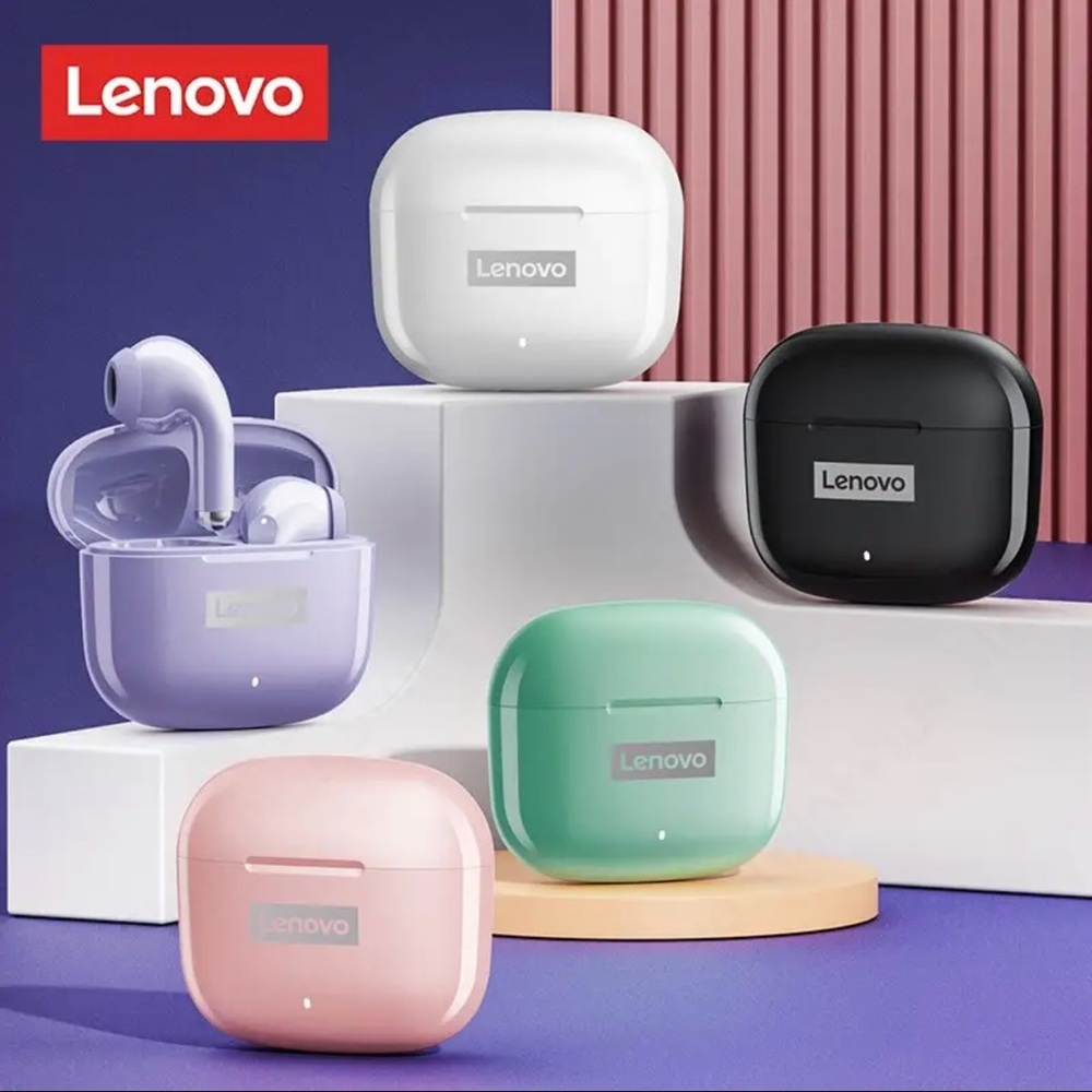 Lenovo LP40 Pro Earphones Bluetooth 5.0 Wireless Earbuds with Mic Touch Control
